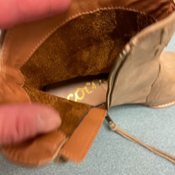 Ccocci Western Style Ankle Boot Women’s 8.5 Tan - Picture 9 of 13